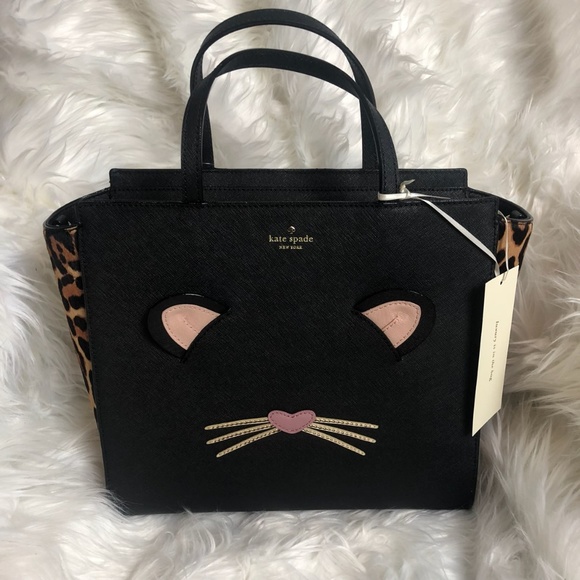 kate spade Handbags - Kate Spade | Hayden Large Leopard Satchel